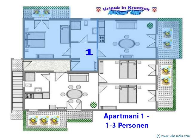 Ferienwohnung Apartment 1